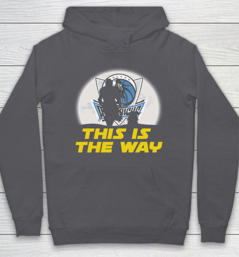 Dallas Mavericks NBA Basketball Star Wars Yoda And Mandalorian This Is The Way Hoodie 4