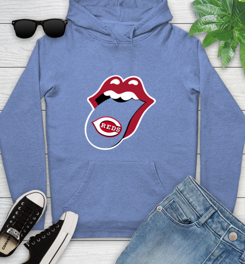 Cincinnati Reds MLB Baseball Lips I Root For My Team Adoring Fan 148