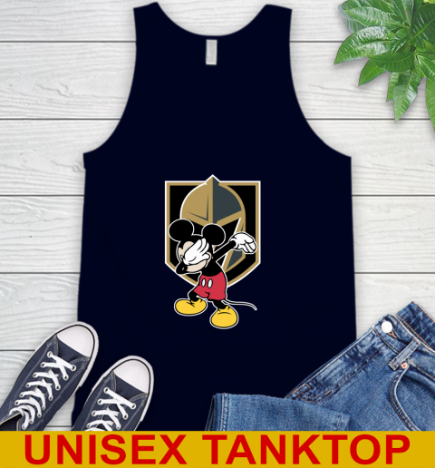 Vegas Golden Knights NHL Hockey Dabbing Mickey Disney Sports Tank Top 3