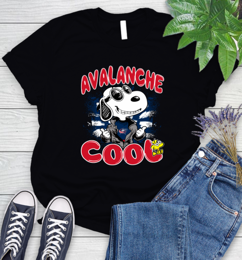 NHL Hockey Columbus Blue Jackets Cool Snoopy Shirt Women's T-Shirt