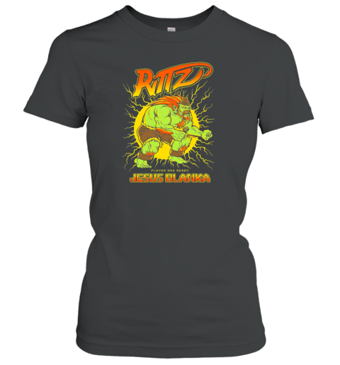 Rittz Jesus Blanka Street Fighter Women's T-Shirt