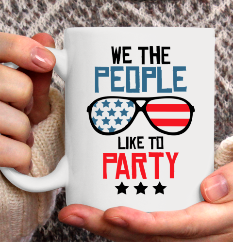 We The People Like To Party Ceramic Mug 11oz