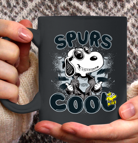 NBA Basketball San Antonio Spurs Cool Snoopy Shirt Ceramic Mug 15oz