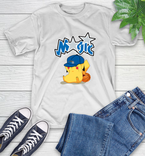 NBA Pikachu Basketball Sports Orlando Magic T-Shirt