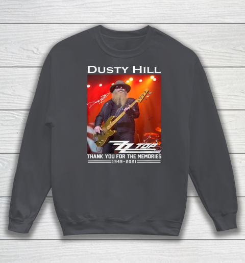 Dusty Hill Thank You For Memories Sweatshirt 4