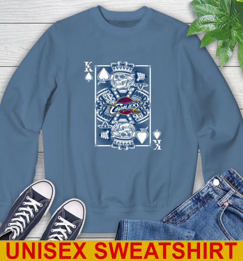 Cleveland Cavaliers NBA Basketball The King Of Spades Death Cards Shirt Sweatshirt 10