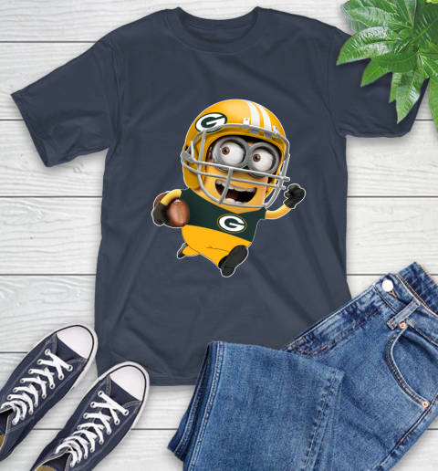 NFL Green Bay Packers Minions Disney Football Sports T-Shirt 4