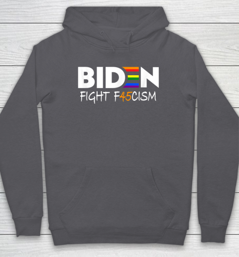 Biden Fight F45cism Shirt Biden Fight Fascism Anti Trump Hoodie - Image 5