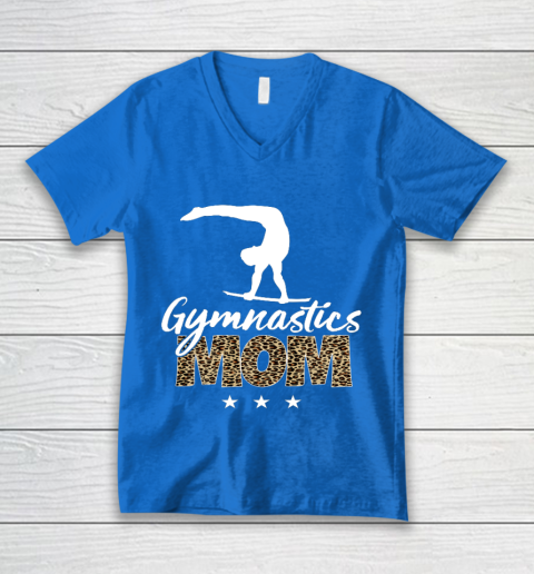 Mother s day Gymnastics Mom for mom mother s day funny V-Neck T-Shirt 5