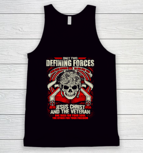 Veteran Shirt Veteran Defining Forces Tank Top