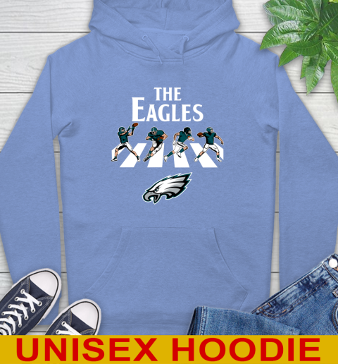 NFL Football Philadelphia Eagles The Beatles Rock Band Shirt Hoodie 11