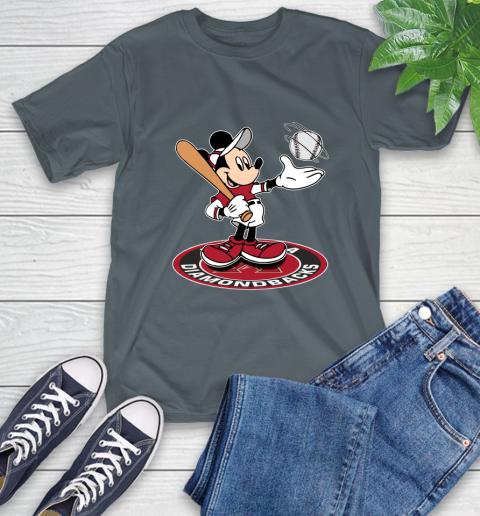 MLB Baseball Arizona Diamondbacks Cheerful Mickey Disney Shirt T-Shirt 7