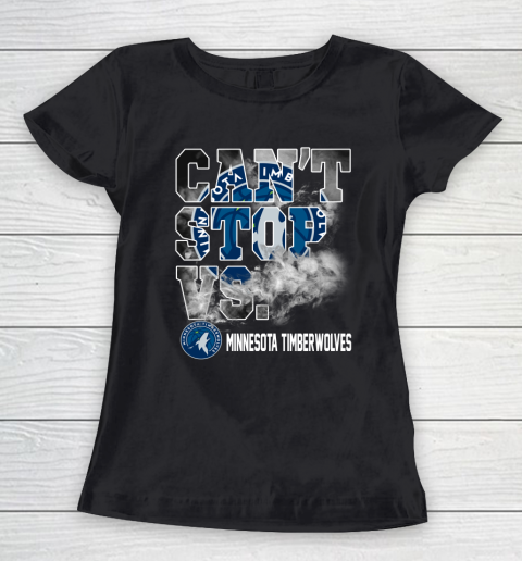 NBA Minnesota Timberwolves Basketball Can't Stop Vs Women's T-Shirt