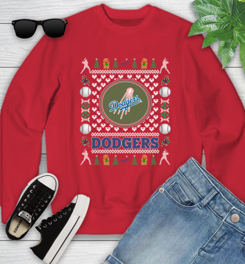 Los Angeles Dodgers Merry Christmas MLB Baseball Loyal Fan Ugly Shirt 122