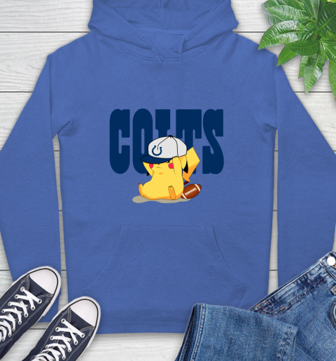 NFL Pikachu Football Sports Indianapolis Colts Hoodie 9