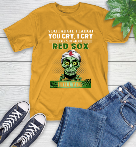 MLB Talk Shit About Boston Red Sox I Kill You Achmed The Dead Terrorist Jeffrey Dunham T-Shirt 2