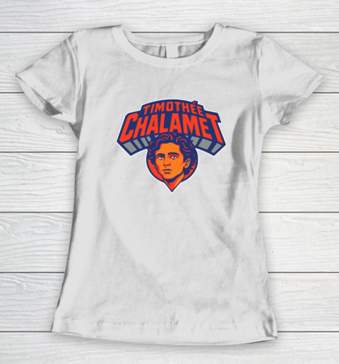 Timothee Chalamet New York Knicks Women's T-Shirt