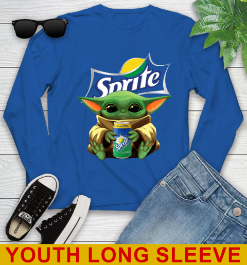 Star Wars Baby Yoda Hugs Sprite Soft Drink Shirt 131