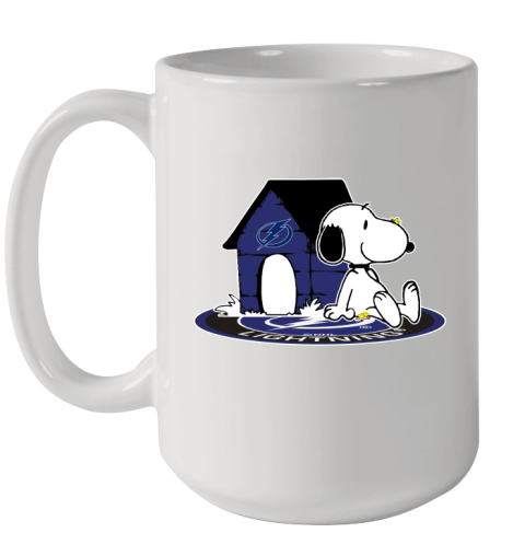 NHL Hockey Tampa Bay Lightning Snoopy The Peanuts Movie Shirt Ceramic Mug 15oz