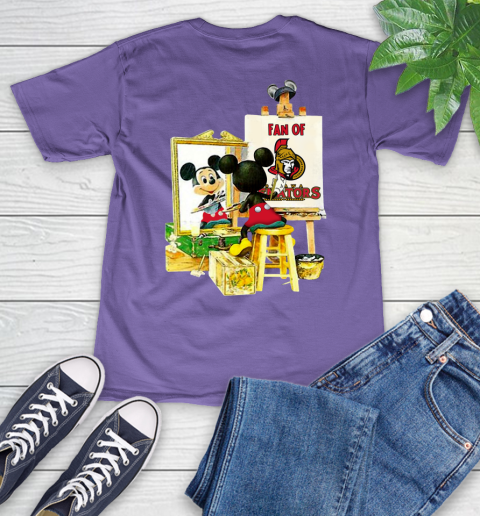 NHL Hockey Ottawa Senators Mickey Drawing Shirt 53