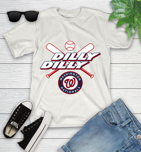 MLB Washington Nationals Dilly Dilly Baseball Sports Youth T-Shirt