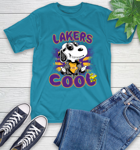 NBA Basketball Los Angeles Lakers Cool Snoopy Shirt T-Shirt 10