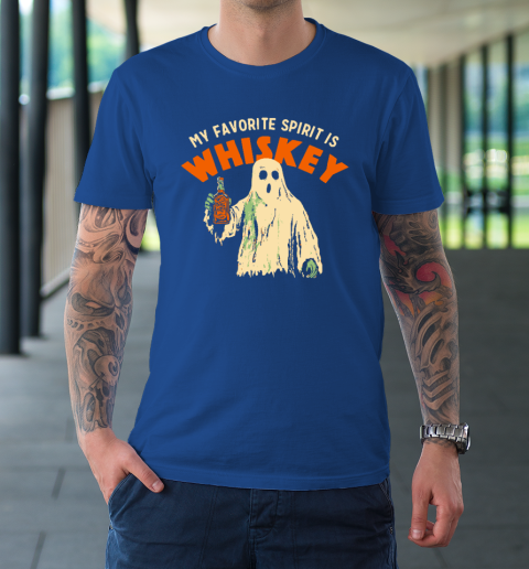 My Favorite Spirit Is Whiskey Halloween T-Shirt 7