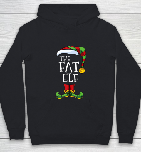 Fat Elf Family Matching Christmas Group Funny Pajama Youth Hoodie