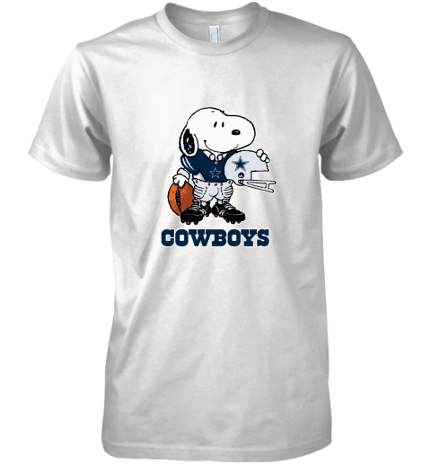 Snoopy A Strong And Proud Dallas Cowboys Player NFL Premium Men's T-Shirt