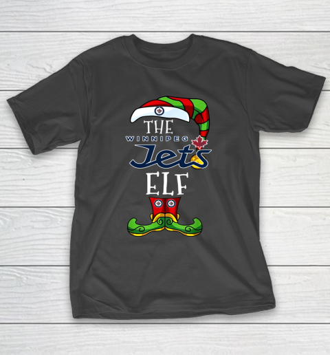 Winnipeg Jets Christmas ELF Funny NHL T-Shirt