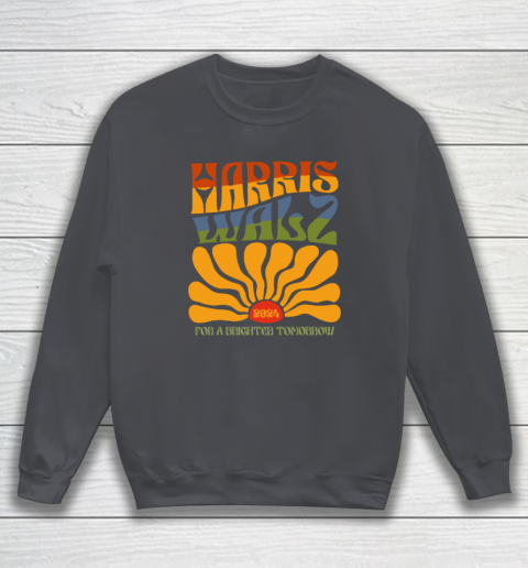 Harris Waltz For A Brighter Tomorrow Boho Aesthetic Sweatshirt 3