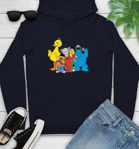 Kaws x uniqlo x sesame street hoodie discount