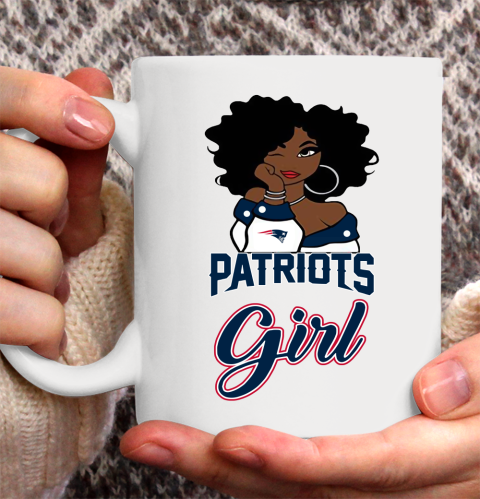 New England Patriots Girl NFL Ceramic Mug 11oz 4