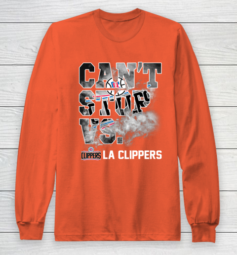 NBA LA Clippers Basketball Can't Stop Vs Long Sleeve T-Shirt 3