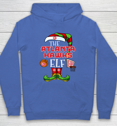 Atlanta Hawks Christmas ELF Funny NBA Hoodie 6