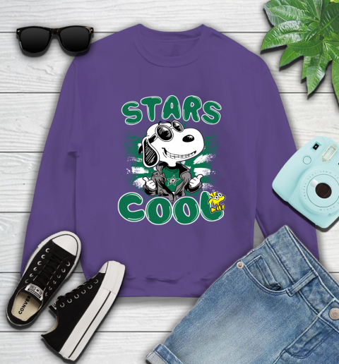 NHL Hockey Dallas Stars Cool Snoopy Shirt Sweatshirt 4