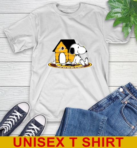 NFL Football Washington Redskins Snoopy The Peanuts Movie Shirt T-Shirt
