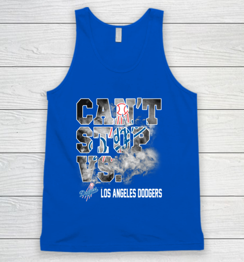 MLB Los Angeles Dodgers Baseball Can't Stop Vs Dodgers Tank Top 4