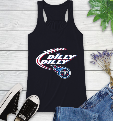 NFL Tennessee Titans Dilly Dilly Football Sports Racerback Tank 10