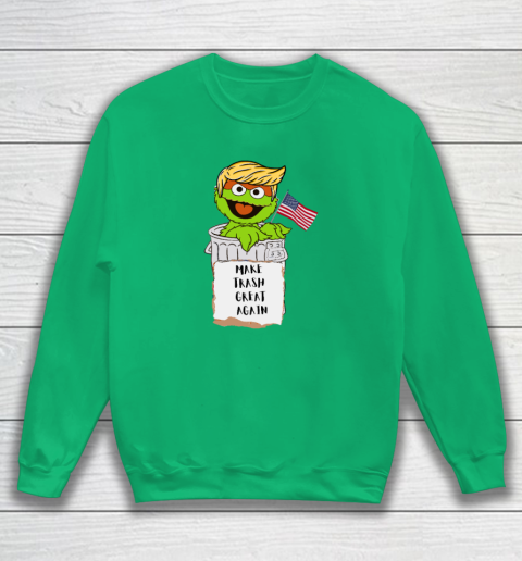 Make Trash Great Again Trump Garbage Reference Sweatshirt 4