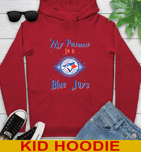 MLB Baseball Harry Potter My Patronus Is A Toronto Blue Jays Youth Hoodie 11