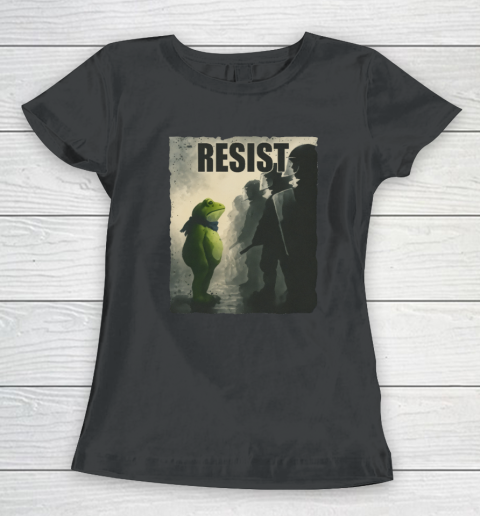 Resist Portland Frog Protest Shirt Women's T-Shirt