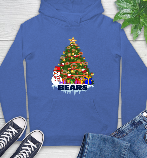 Chicago Bears Merry Christmas NFL Football Sports Hoodie 9