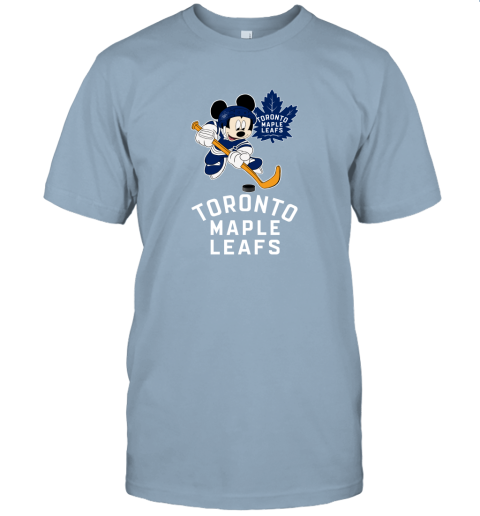 NHL Hockey Mickey Mouse Team Toronto Maple Leafs Youth T-Shirt 