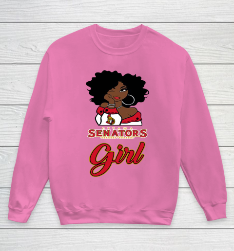 Ottawa Senators Girl NHL Youth Sweatshirt 7