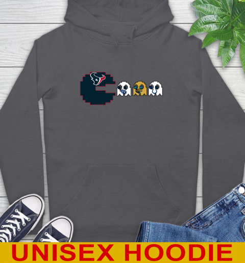 Houston Texans NFL Football Pac Man Champion Hoodie 7