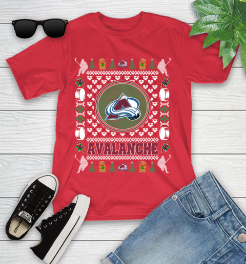 Colorado Avalanche Merry Christmas NHL Hockey Loyal Fan Ugly Shirt 112