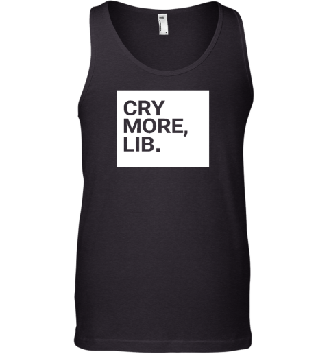 Benny Johnson Cry More Lib Tank Top