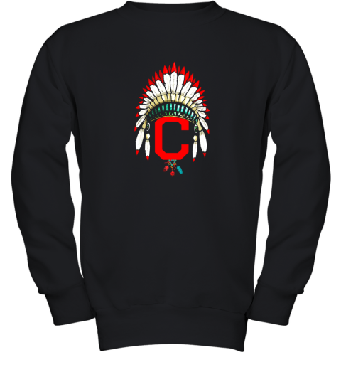 New Cleveland Hometown Indian Tribe Vintage For Baseball Youth Sweatshirt