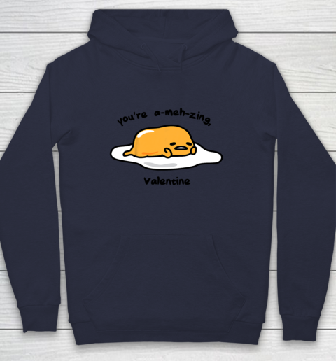Gudetama the Lazy Egg A meh zing Valentine Hoodie 2